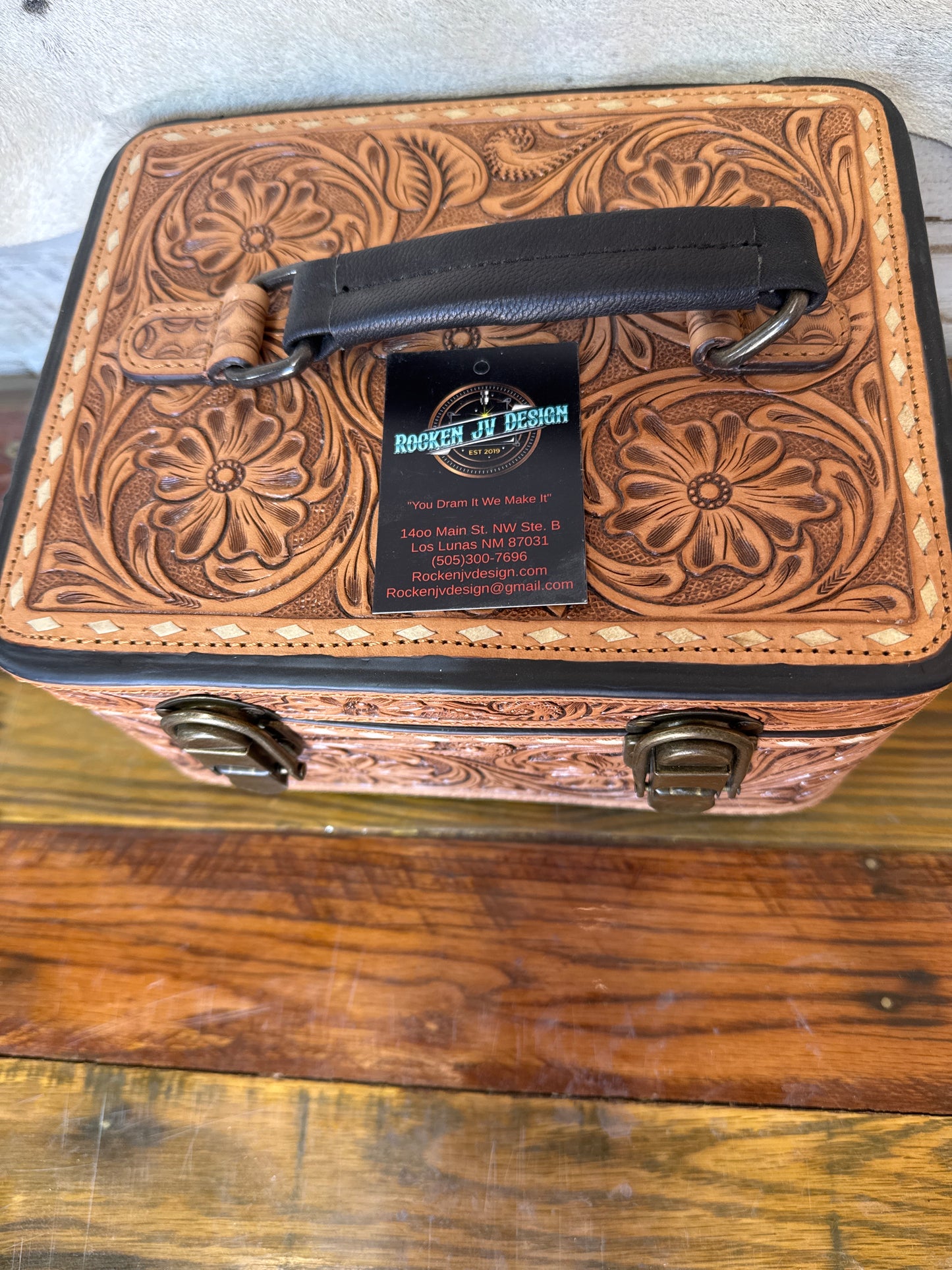 Tooled Jewelry Case