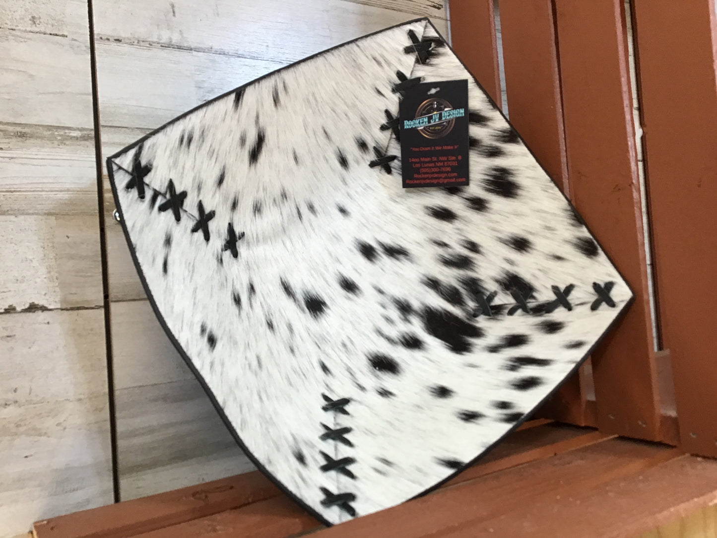 Reversable Cowhide Leather Bowls