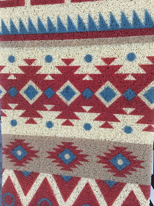 Southwest Red Door Mat