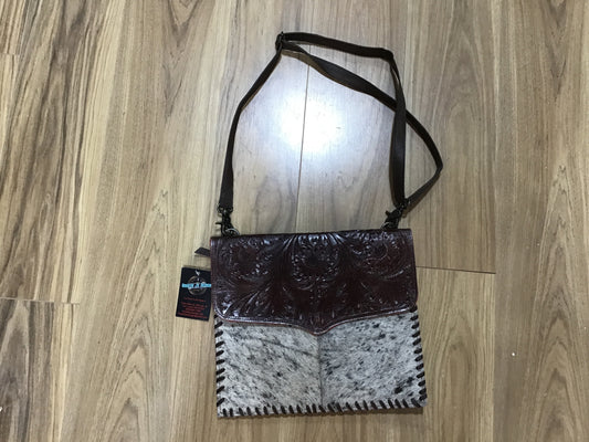 Concealed Carry Cowhide Crossbody