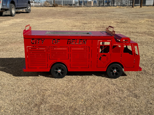 Fire Truck Fire Pit