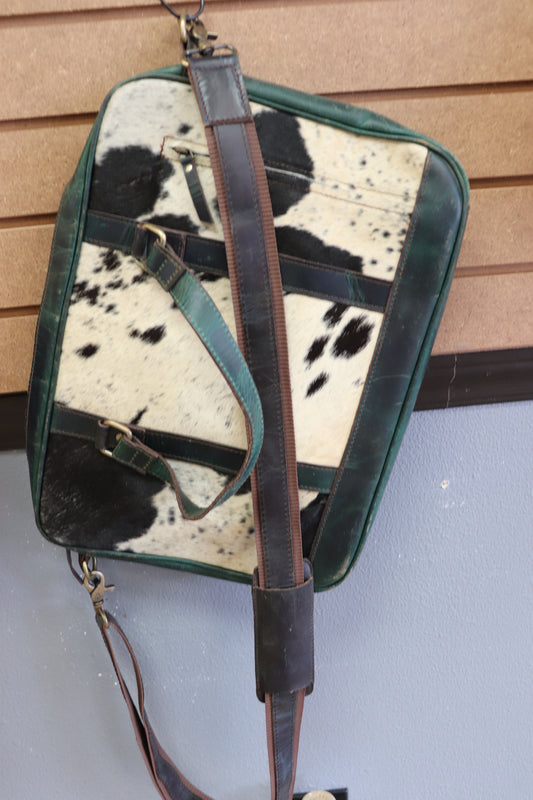 Cowhide/ Pendleton CC Laptop Bag