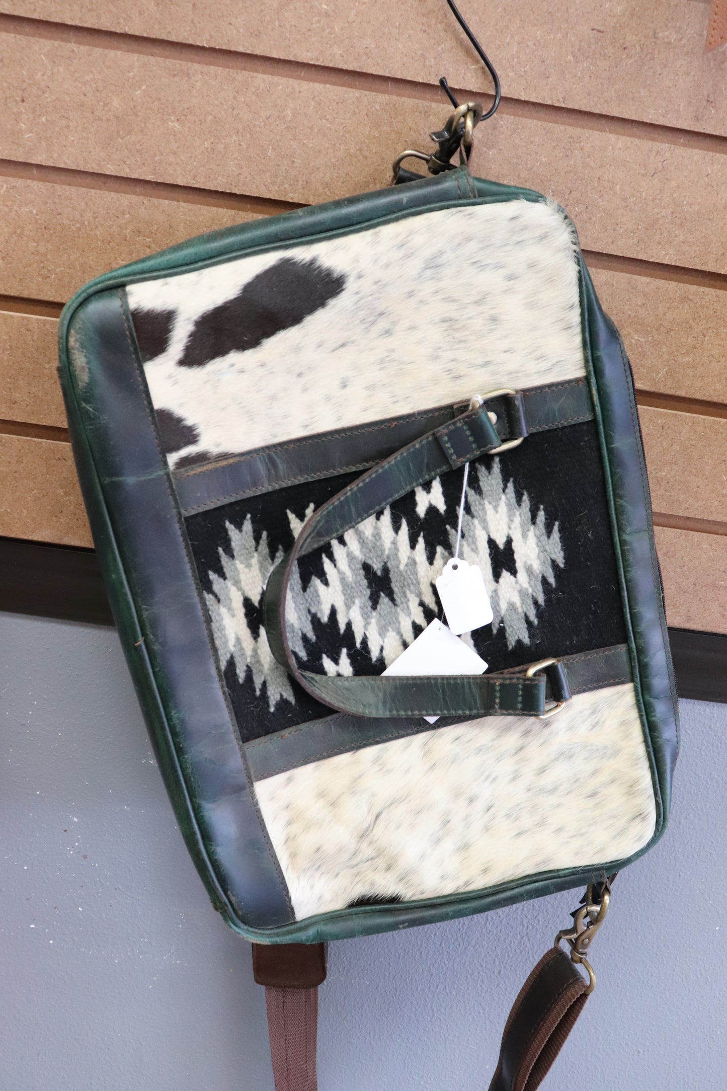 Cowhide/ Pendleton CC Laptop Bag