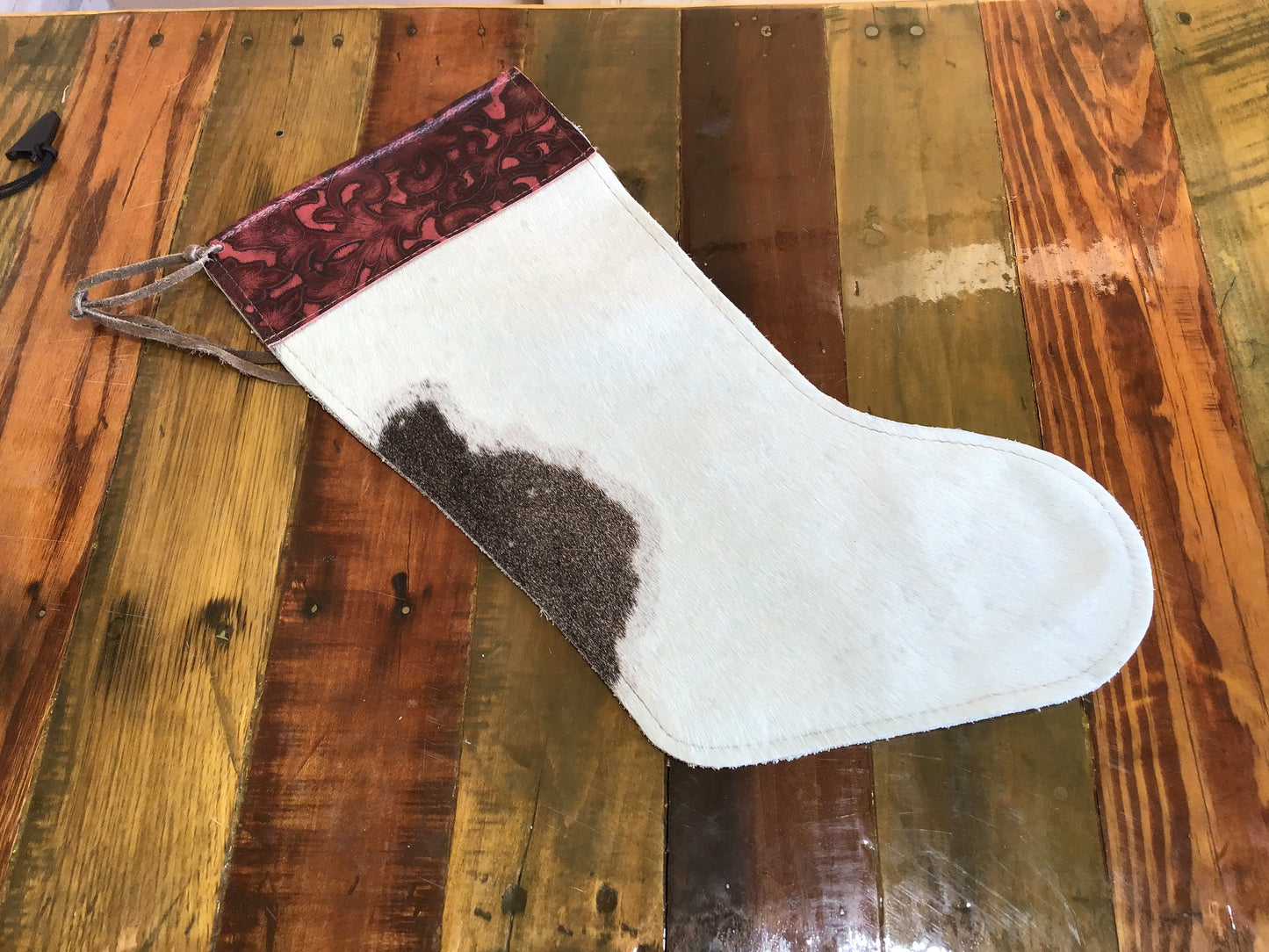 Cowhide Stocking