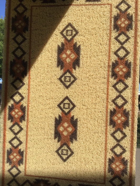 Southwest Brown Door Mat