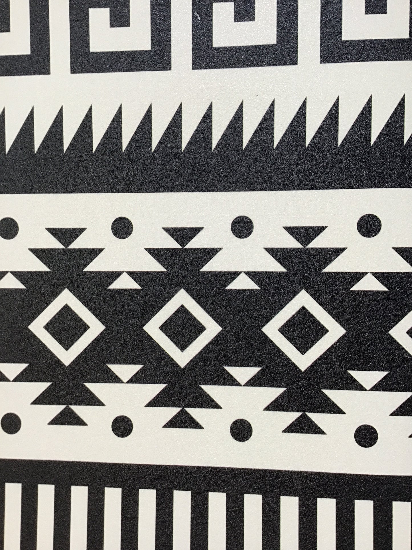 Southwest Blk/White Kitchen Mat