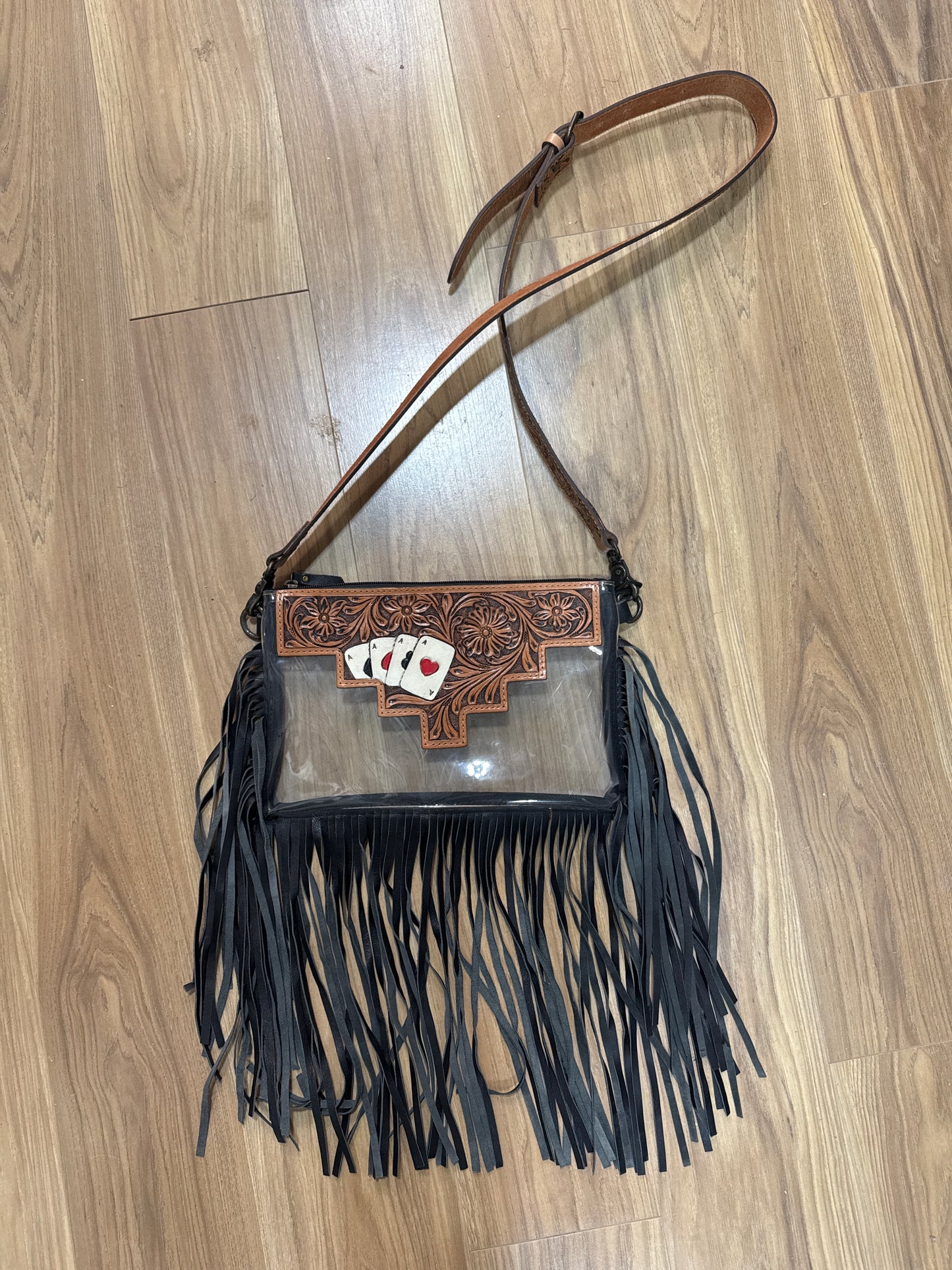 Aces Clear Crossbody