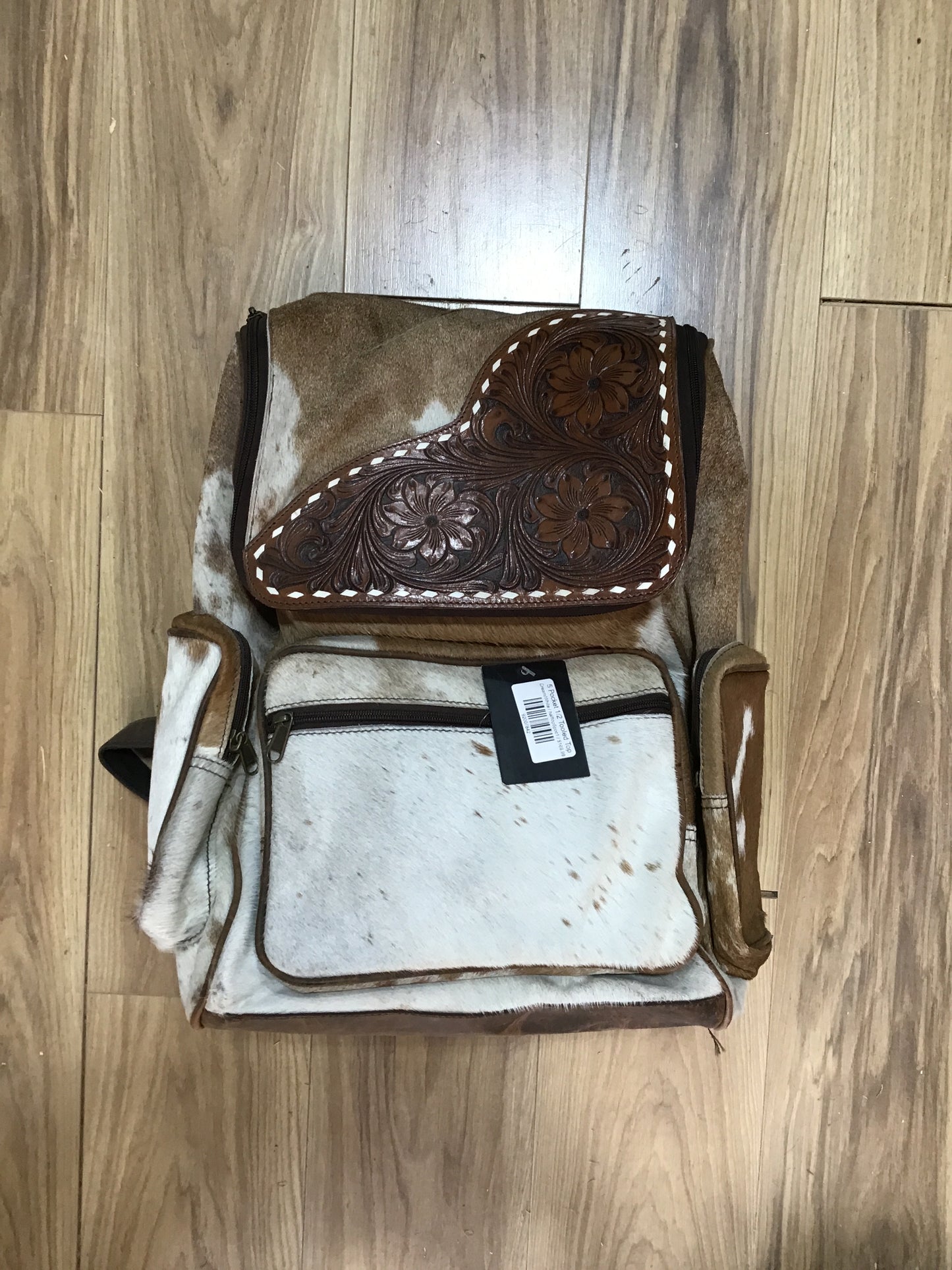 5 Pocket 1/2 Tooled Top Backpacks