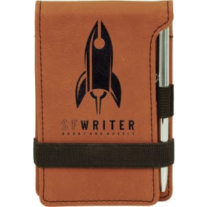 ARC Leatherette Mini Notepad/ Pen