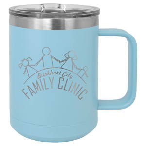 15 oz Polar Camel Cup w/ Handle and Lid