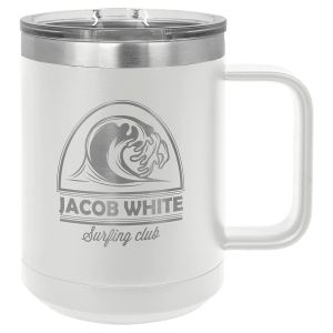 15 oz Polar Camel Cup w/ Handle and Lid