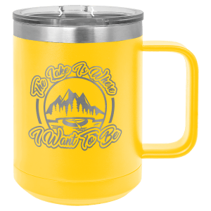 15 oz Polar Camel Cup w/ Handle and Lid