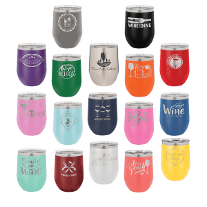 12 oz Stemless Wine Tumbler