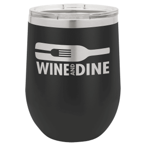 12 oz Stemless Wine Tumbler