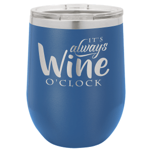 12 oz Stemless Wine Tumbler