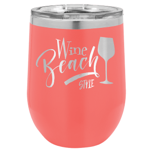 12 oz Stemless Wine Tumbler